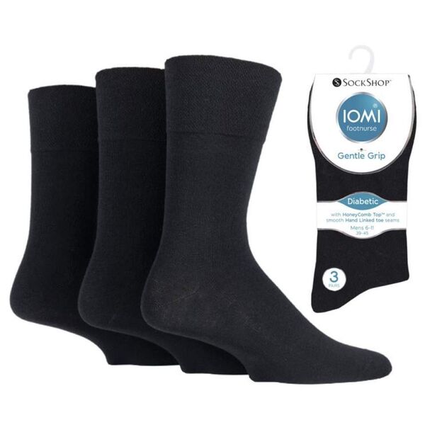 DIABETES-SUKKA  MUSTA  3-NIPPU 39-45 musta