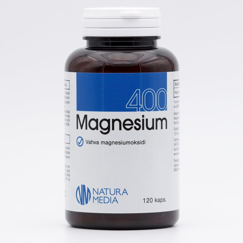 Natura Media Magnesium 400 120kaps