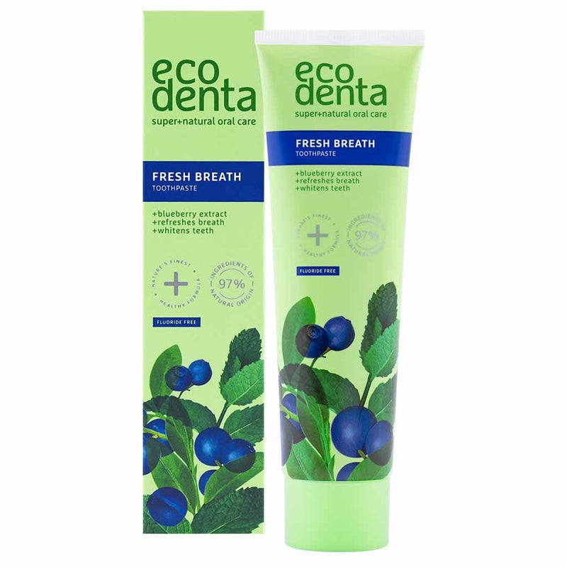 Ecodenta Fresh Breath Blueberry Toothpaste 100 ml